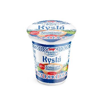 COOP Smotana kyslá 16% 200g MD