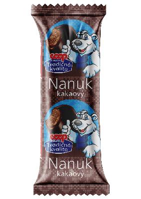 COOP Nanuk kakao v kakaovej poleve 65ml TK