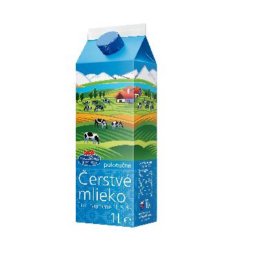 COOP Mlieko čerstvé polotučné 1,5% 1L TK