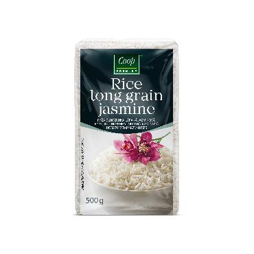 COOP  Ryža dlh. jazmínová 500g Premium