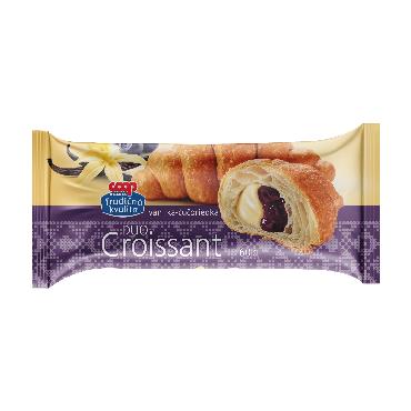 COOP Croissant DUO vanilka-čučoriedka 60g TK