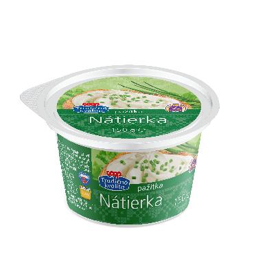 COOP Nátierka termizovaná pažitka 150g TK
